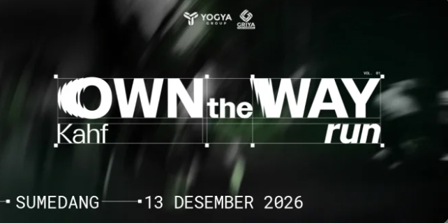 Own The Way Run Vol. 01 — Sumedang, 13 Desember 2026
